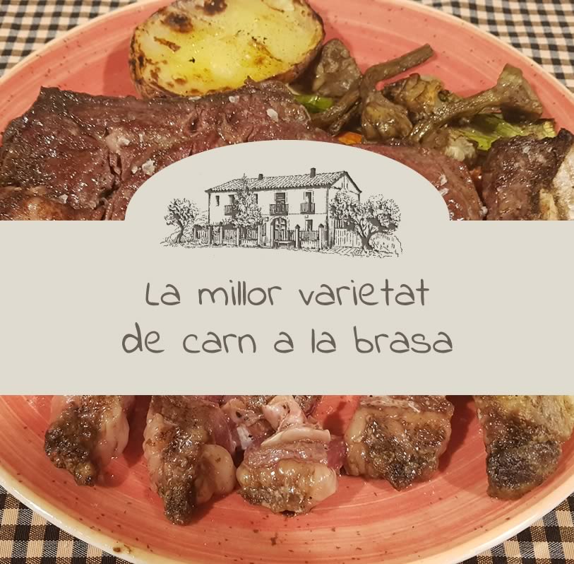 Restaurant de carn a la brasa i cuina catalana